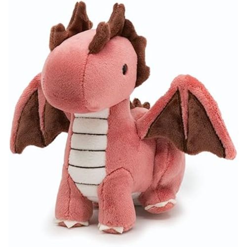 Bellzi Fire Dragon - 7" Cute Stuffed Animal Plush Toy - Adorable Soft Dragon Toy Plushies and Gifts - Perfect Present for Kids, Babies, Toddlers - Mini Draggi