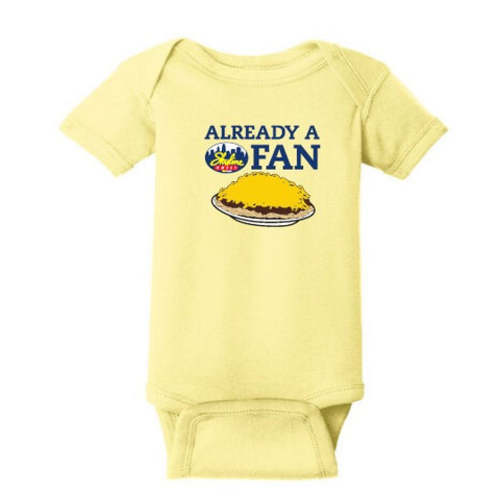 Skyline Already a FAN Onesie (Yellow) | Skyline Chili Retail Store