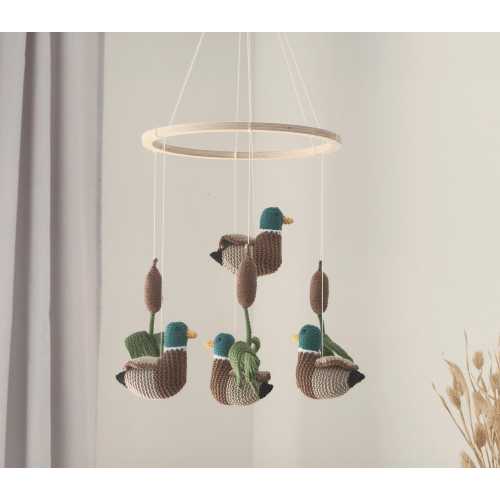 Duck Nursery Baby Crib Mobile — Handmade With Love