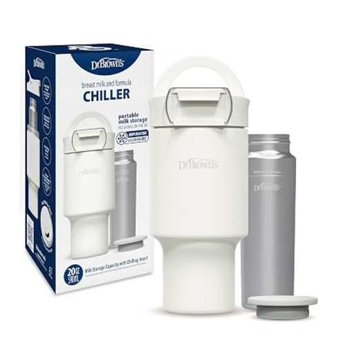 Dr. Brown's Breast Milk and Formula Chiller, Arctic White