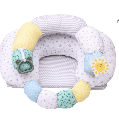 MIIMER 4-in-1 Tummy Time Baby Mat & Seated Support Cushion