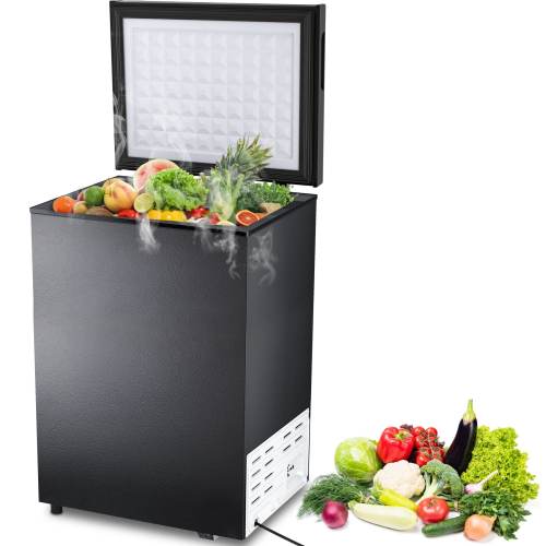 COWSAR 2.8-cu ft Garage Ready Chest Freezer ( Black )