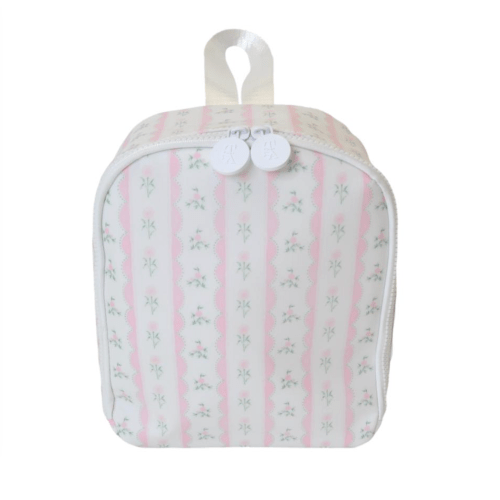 Bring It Lunch Bag, Ribbon Floral Pink
