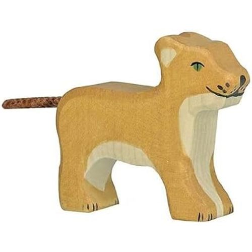 Holztiger Little Lion Standing Toy Figure