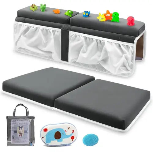 Bath Kneeler & Elbow Rest Set Baby Bath Kneeling Pad