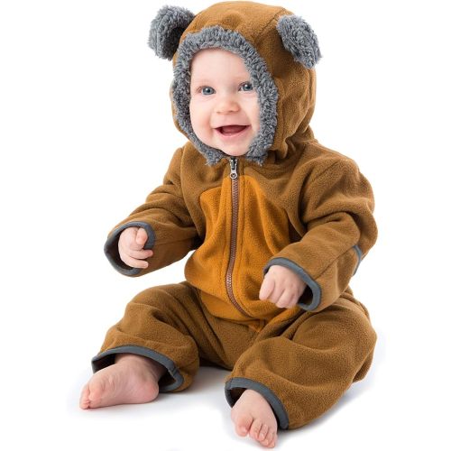 Fleece Baby Bunting Bodysuit