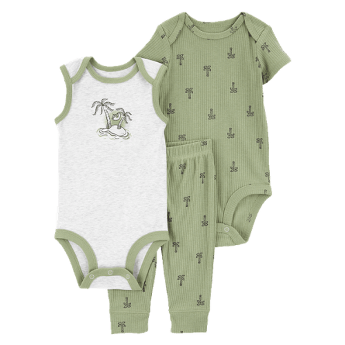 Set 2 Bodies Y Pantalón Verde Bebés Niños - Carter'S Carters - Pepe Ganga - Carters Desktop