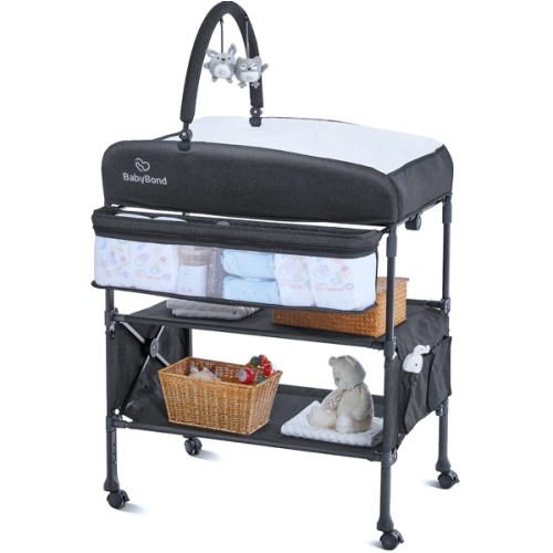 BabyBond Portable Baby Changing Table for Newborn Essentials