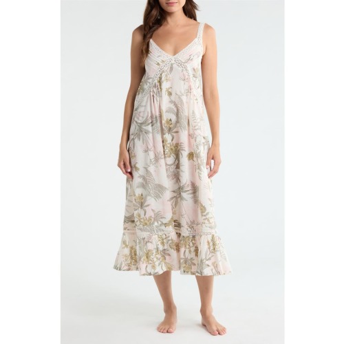 Peached Cotton Lawn Nightgown