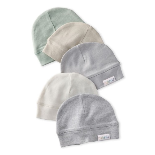 Kids' Charlie 5-Pack Organic Cotton Caps