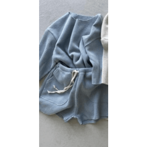 Waffle Knitted Set – Teeny Mini Me