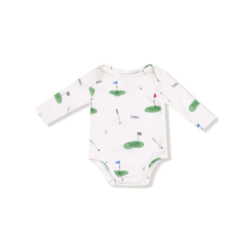 Long Sleeve Bodysuit, All Fore Golf