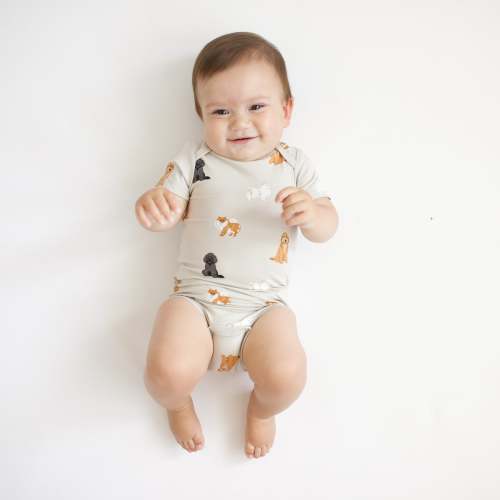 Bodysuit in Fluffy Dog