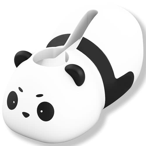 Baby Bathtub Faucet Cover, Bathtub Spout Cover Safety Guard for Kids, Shower Protector Toddler Bathroom Accessories Universal Fit, Cute and Soft Panda Faucet Covers for Bath Fun