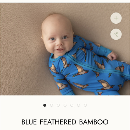Blue Feathered Sleeper - DLM Leather