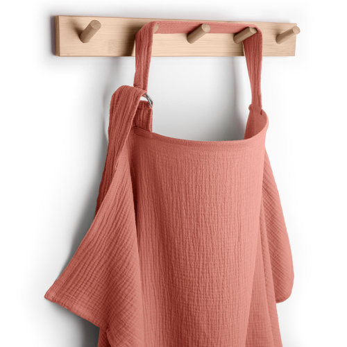 Comfy Cubs Breathable Nursing Cover - 100% Muslin Cotton With Rigid Hoop | Wayfair