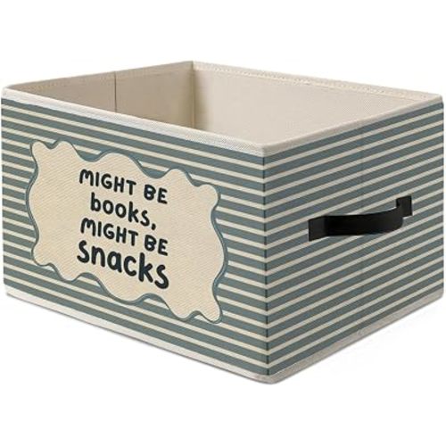 Kids Room Decor,Kids Reading Book Storage Basket Bins Box,Reading Corner Foldable Collapsible Storage Basket Organizer for Nursery Classroom Library Kids Bookshelf Reading Corner Library