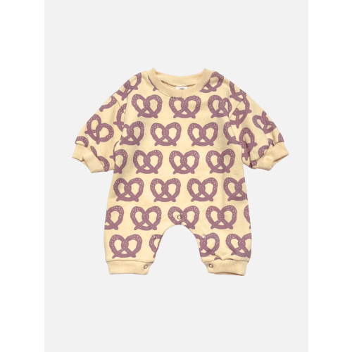PRETZEL SWEATSHIRT ROMPER