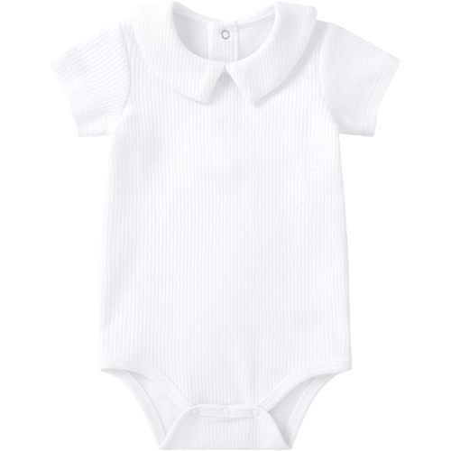 pureborn Baby Boys Girls Bodysuit Super Soft Cotton Romper 0-24 Months