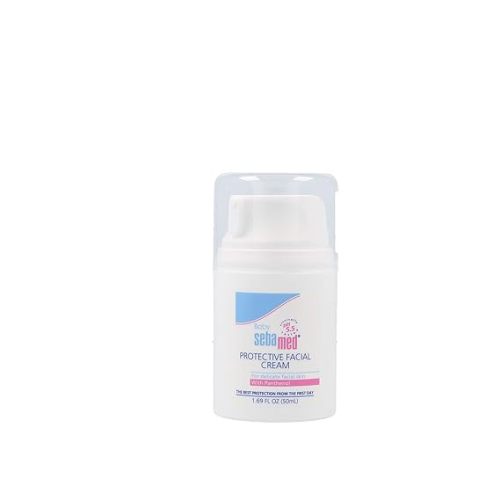 Sebamed Baby Protective Facial Cream Ultra Mild Gentle Hydrating Face Moisturizer for Delicate Skin (50mL)