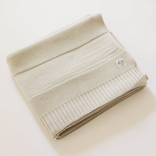 Merino Wool Knitted Baby Blanket | 100% Natural Superfine Merino Wool – Woolino