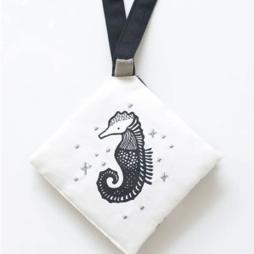 Crinkle Pages Stroller Toy