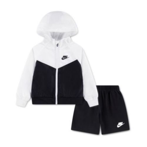 Boys' Toddler 2T-4T Windrunner Long-Sleeve Jacket and Shorts, 2-Piece Set