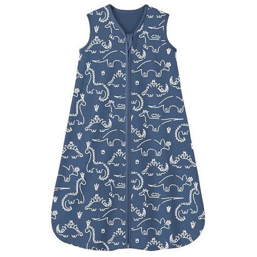 Yoofoss Baby Sleep Sack 6-12 Months 0.5 TOG Baby Wearable Blanket, 100% Organic Cotton Infant Toddler Sleeping Sack 2-Way Zipper Lightweight Sleep Sack, Grizzly