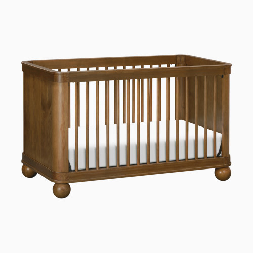 babyletto Crosby 3-in-1 Convertible Crib - Natural Walnut