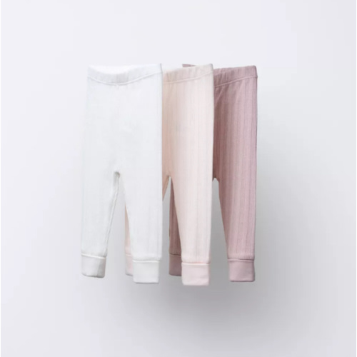 THREE-PACK RIBBED LEGGINGS - Pink | ZARA United States