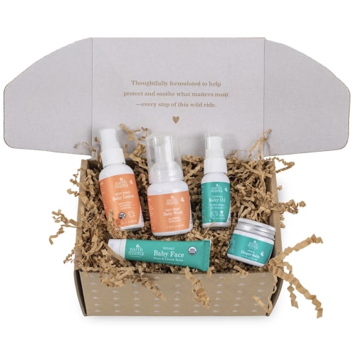 A Little Something For Baby - Earth Mama Baby Bath Time Gift Set