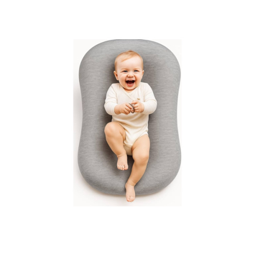 Baby Lounger, 0-24 Months, Baby Lounger for Newborn (Grey)