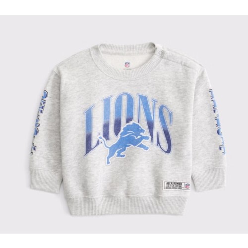 baby detroit lions crew sweatshirt - 12 months
