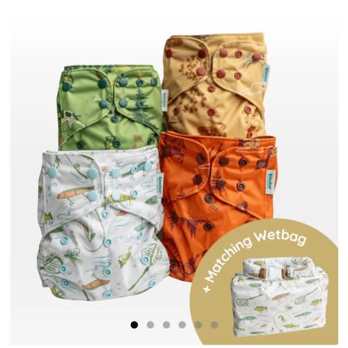Little Explorers Value Bundle + FREE Matching Wetbag – Kinder Cloth Diaper Co.