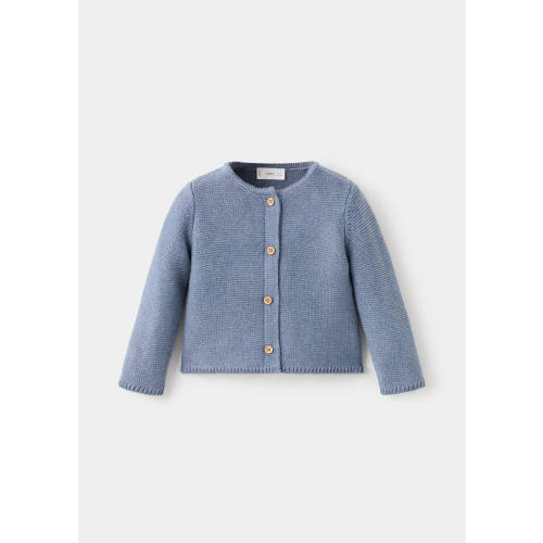 Knitted button cardigan - Kids | MANGO USA