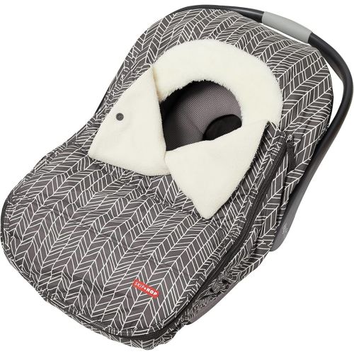 Skip Hop Winter Car Seat Cover, Stroll & Go, Grey Feather
