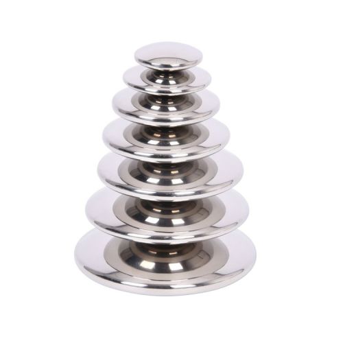 TickiT® Sensory Reflective Silver Buttons - Set of 7