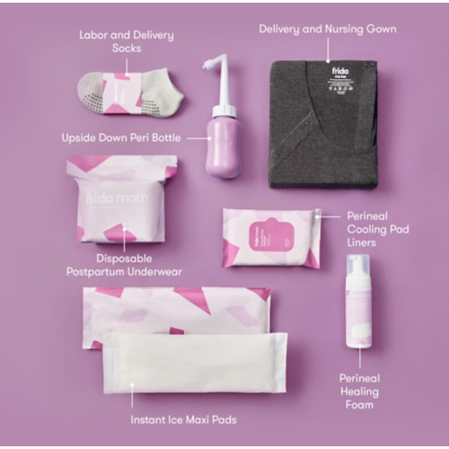 Frida Mom Labor and Delivery + Postpartum Recovery Kit - Postpartum Must-Haves + Babyshower Gift for Mom