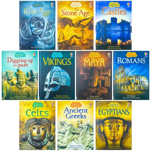 Usborne Beginners History 10 Book Set for Young Readers Age 6+ – Lowplex Books