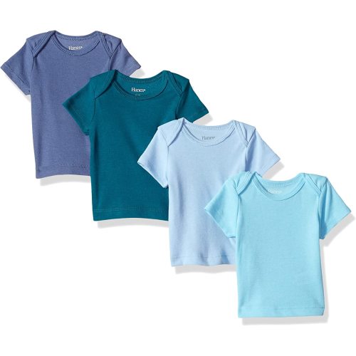 Hanes T-Shirt 4-Pack 6-12mo