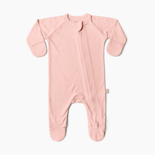 Goumi Kids x Babylist Grow With You Footie - Loose Fit - Blush, 0-3 M