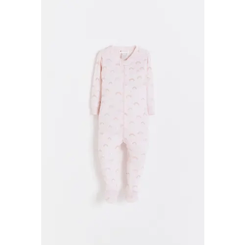 Whimsy Snug Zip Footed Pajama