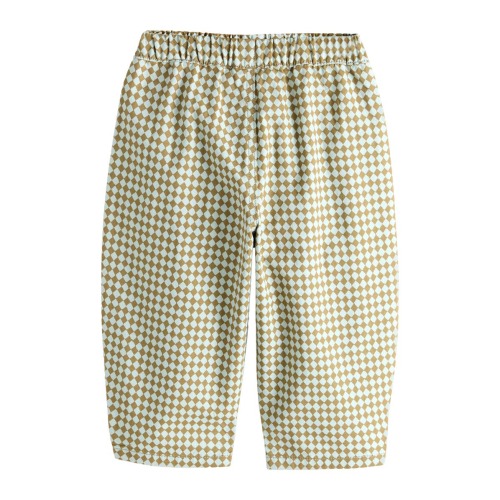 Kids' Checkerboard Print Pants, 1.5-2Y