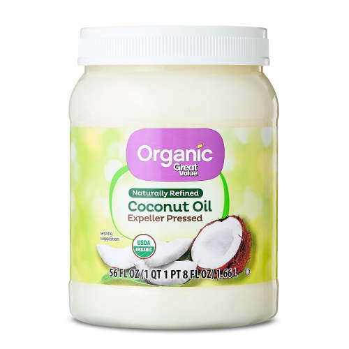 Great Value Coconut Oil, 56 fl oz - Suitable for Cooking and Skincare