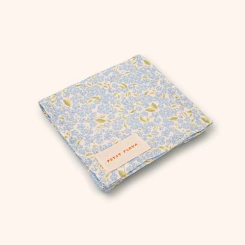 Organic Cotton Fleur Swaddle · Hydrangea