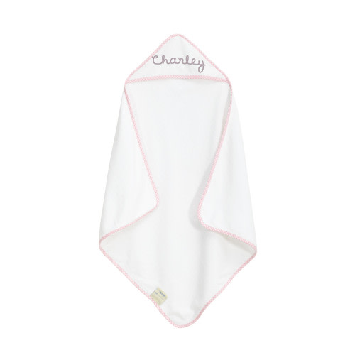Gingham Baby Hooded Towel & Washcloth Collection