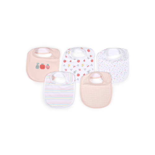 5 Pack Bibs - Fruits