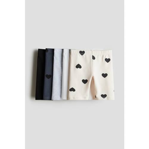 5-PACK COTTON BIKE SHORTS 2T