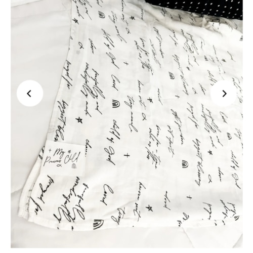 God's Words Swaddle Blanket – OUR HOUSE ABOVE