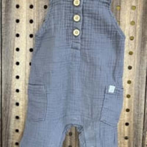 Grey Baby Overalls 3 Months